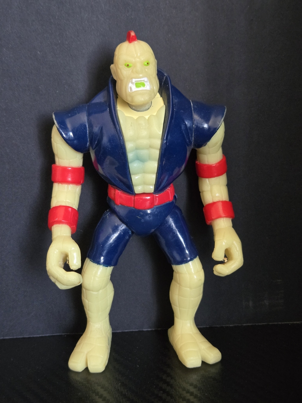 1991 Vintage Captain Planet Duke Nukem 6" Action Figure Glow in the Dark